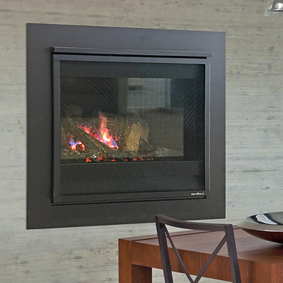 Heat & Glo 3X gas fireplace